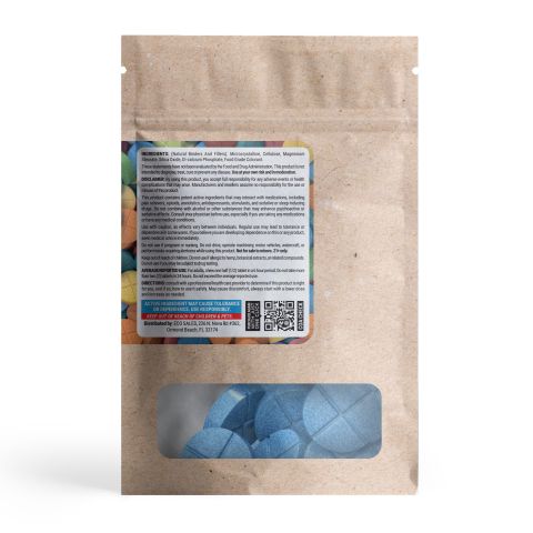 75mg 7-Hydroxy Tablets - Blueberry - Thumbnail 9