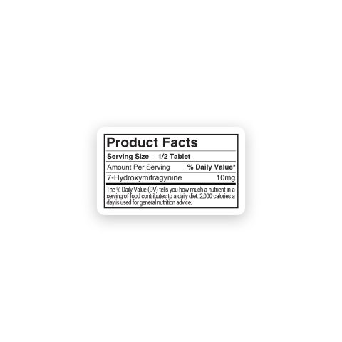 20mg 7-Hydroxy Tablets - Lychee - Thumbnail 10