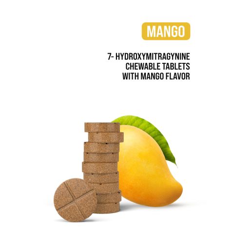 90mg 7-Hydroxy Tablets - Mango - Thumbnail 4