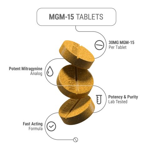 30mg MGM-15 Tablets - Mango - Thumbnail 5