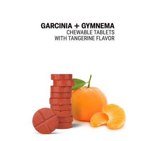 500mg - Garcinia + Gymnema Combo - Tangerine - Mood Tablets - Thumbnail 4