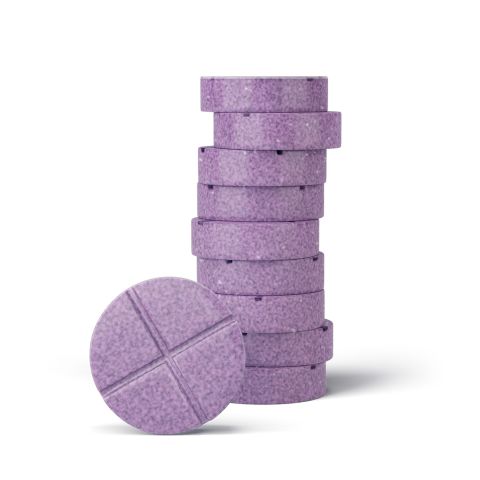 500mg - Focus + Memory - Blueberry Acai - Mood Tablets - Thumbnail 1