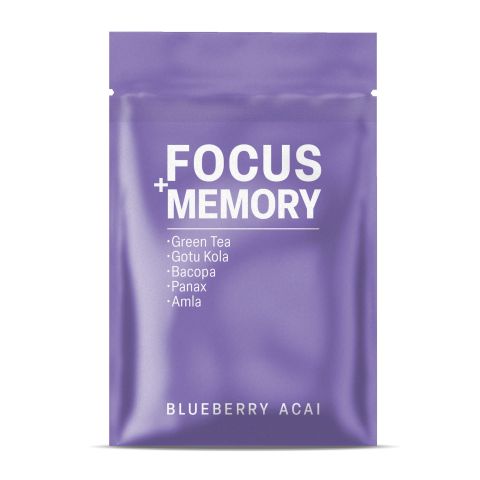 500mg - Focus + Memory - Blueberry Acai - Mood Tablets - Thumbnail 3