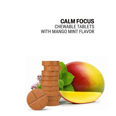 500mg - Calm Focus - Mood Tablets - Thumbnail 4