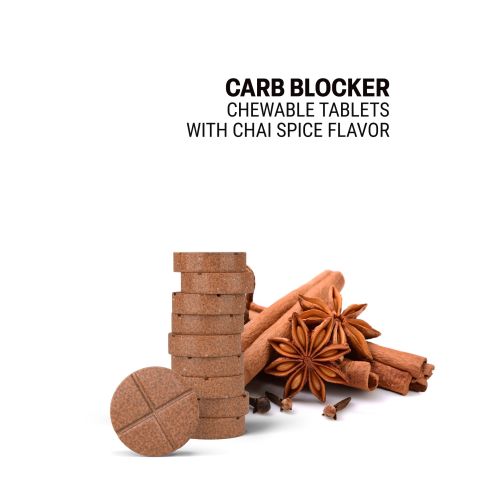 500mg - Carb Blocker - Chai Spice - Mood Tablets - Thumbnail 4