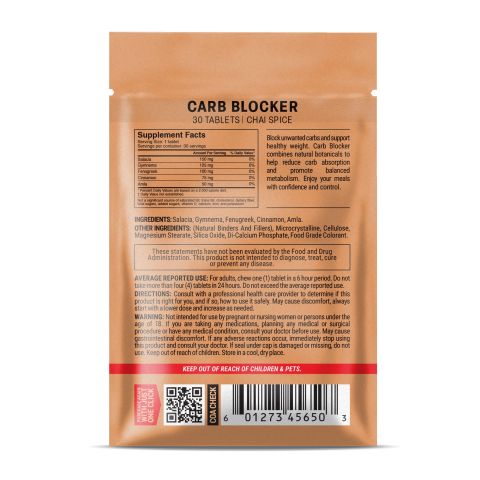 500mg - Carb Blocker - Mood Tablets - Thumbnail 8