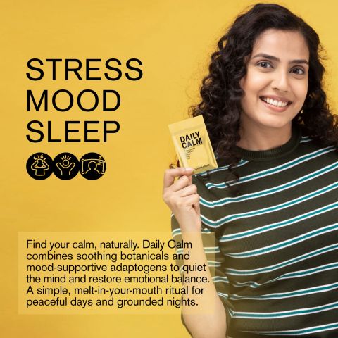 500mg - Daily Calm - Honey Lemon Ginger - Mood Tablets - Thumbnail 6