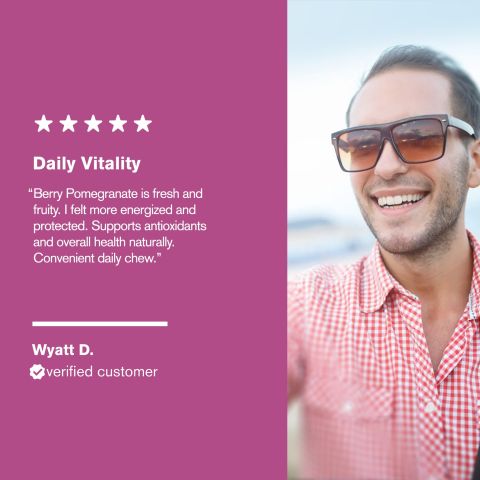 500mg - Antioxidant Superfruit Mix - Berry Pomegranate - Mood Tablets - Thumbnail 7