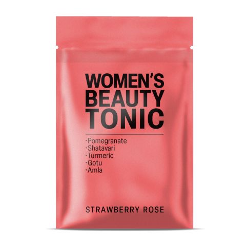 500mg - Women's Beauty Tonic - Strawberry Rose - Mood Tablets - Thumbnail 3