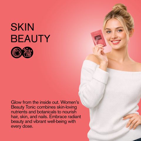 500mg - Women's Beauty Tonic - Strawberry Rose - Mood Tablets - Thumbnail 6