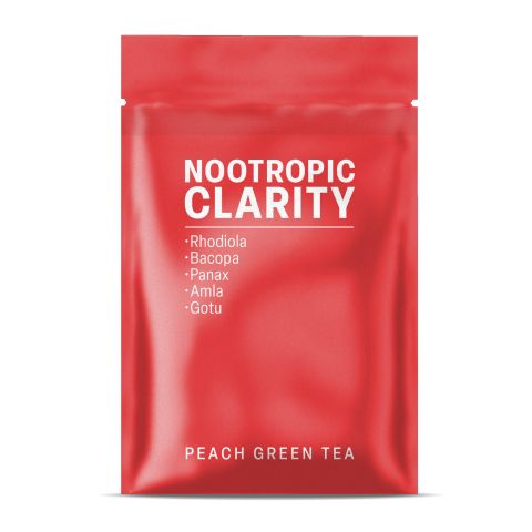 500mg - Nootropic Clarity - Peach Green Tea - Mood Tablets - Thumbnail 3