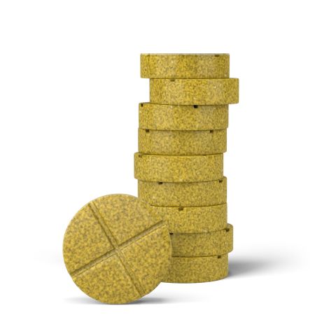 500mg - Ginger + Turmeric - Mood Tablets - Thumbnail 1