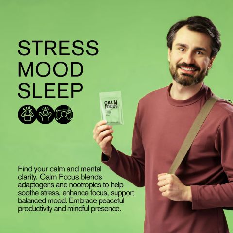 500mg - Calm Focus - Matcha Citrus - Mood Tablets - Thumbnail 6