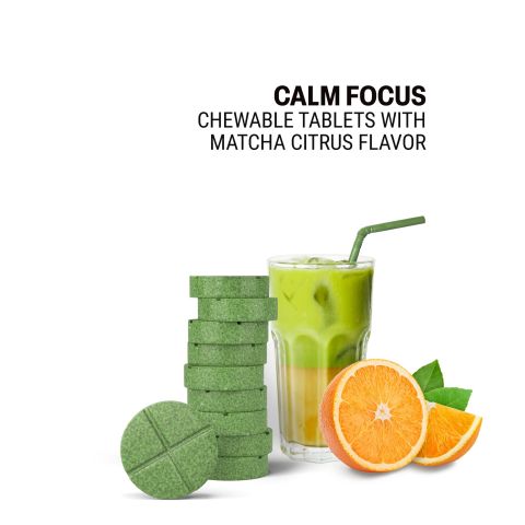 500mg - Calm Focus - Mood Tablets - Thumbnail 4