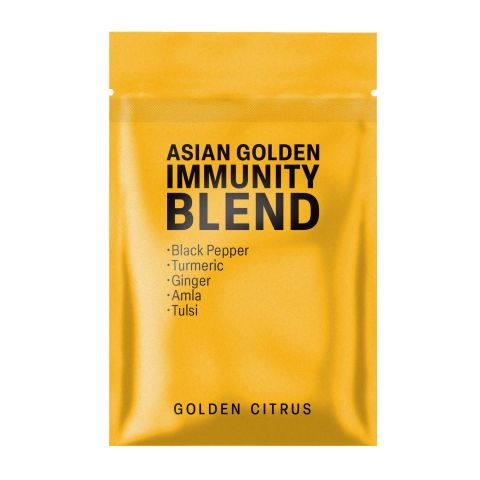 500mg - Asian Golden Immunity Blend - Golden Citrus - Mood Tablets - Thumbnail 3