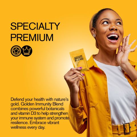 500mg - Asian Golden Immunity Blend - Golden Citrus - Mood Tablets - Thumbnail 6