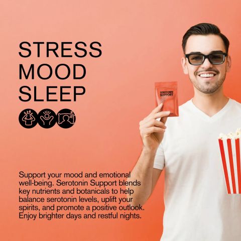 500mg - Serotonin Support - Blood Orange - Mood Tablets - Thumbnail 6