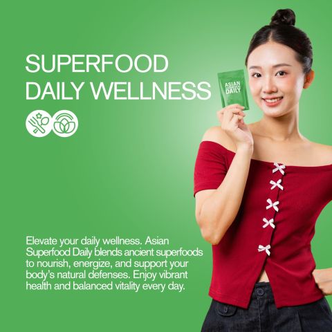 500mg - Asian Superfood Daily - Tropical Citrus - Mood Tablets - Thumbnail 6