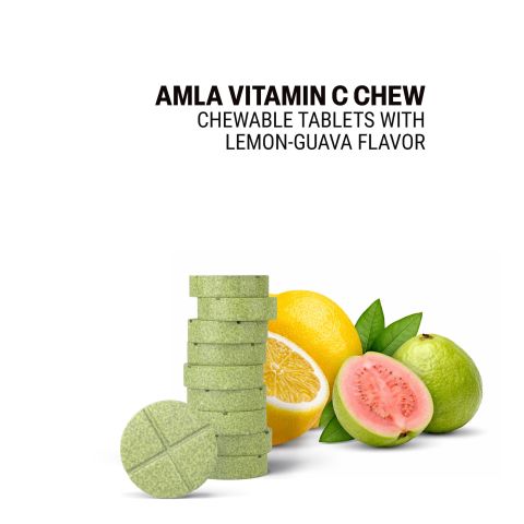 500mg - Amla Vitamin C - Lemon-Guava - Mood Tablets - Thumbnail 4