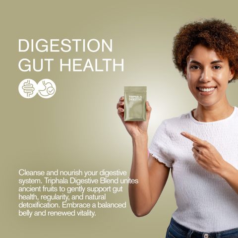 500mg - Triphala Digestive - Cardamom Lemon - Mood Tablets - Thumbnail 6