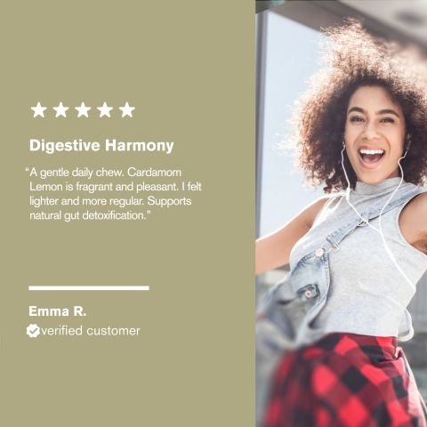 500mg - Triphala Digestive - Cardamom Lemon - Mood Tablets - Thumbnail 7