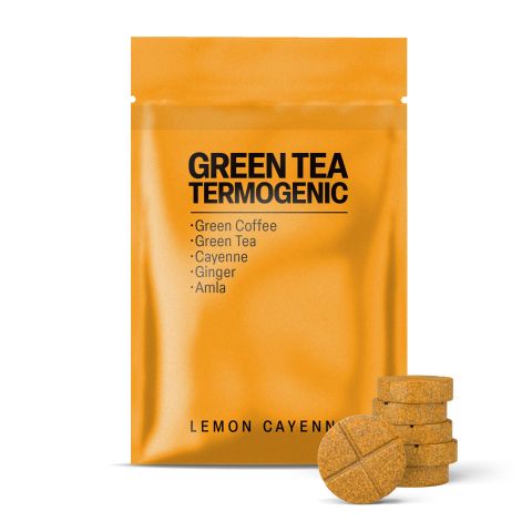 500mg - Green Tea Thermogenic - Mood Tablets - Thumbnail 2