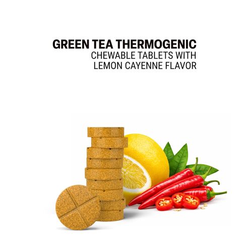 500mg - Green Tea Thermogenic - Mood Tablets - Thumbnail 4