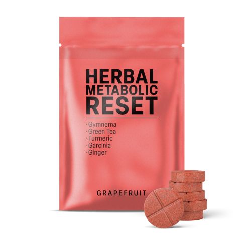 500mg - Herbal Metabolic Reset - Grapefruit - Mood Tablets - Thumbnail 2