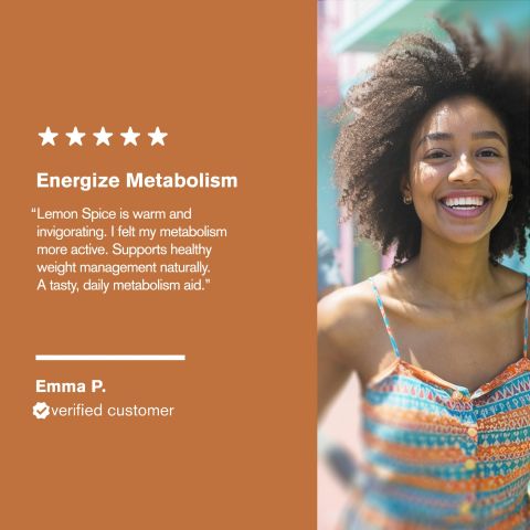 500mg - Metabolism Booster - Lemon Spice - Mood Tablets - Thumbnail 7