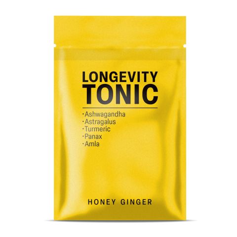 500mg - Longevity Tonic - Honey Ginger - Mood Tablets - Thumbnail 3
