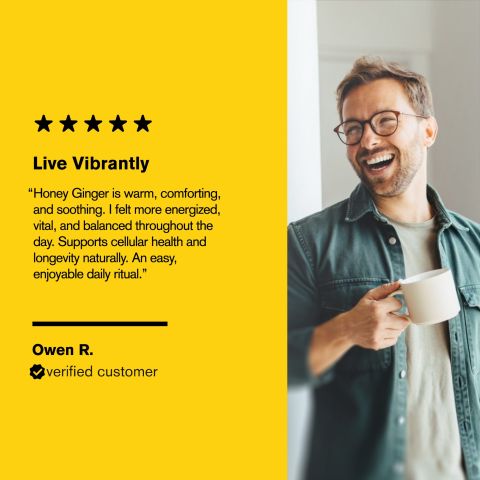 500mg - Longevity Tonic - Honey Ginger - Mood Tablets - Thumbnail 7