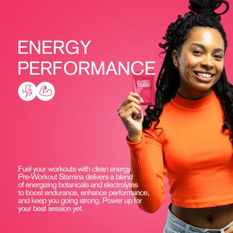500mg - Pre-Workout Natural Stamina - Berry Lemon - Mood Tablets - Thumbnail 6