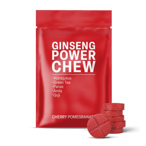 500mg - Ginseng Power - Cherry Pomegranate - Mood Tablets - Thumbnail 2