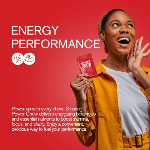 500mg - Ginseng Power - Cherry Pomegranate - Mood Tablets - Thumbnail 6