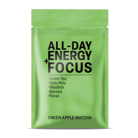 500mg - All-Day Energy + Focus - Green Apple Matcha - Mood Tablets - Thumbnail 3