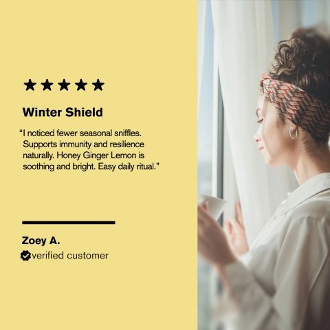 500mg - Cold Season Support - Honey Ginger Lemon - Mood Tablets - Thumbnail 7