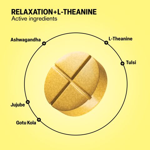 500mg - Relaxation + L-Theanine - Lemon Honey - Mood Tablets - Thumbnail 5