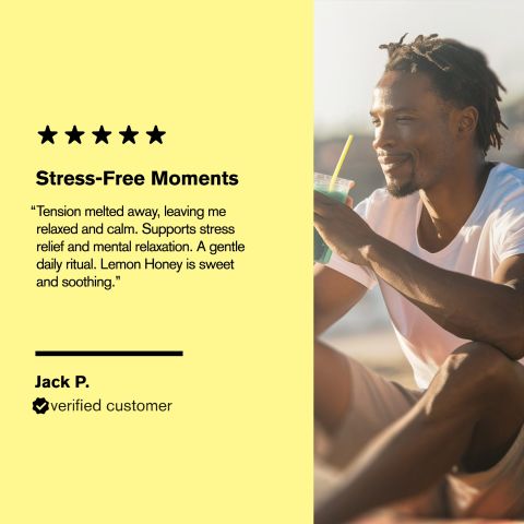 500mg - Relaxation + L-Theanine - Lemon Honey - Mood Tablets - Thumbnail 7