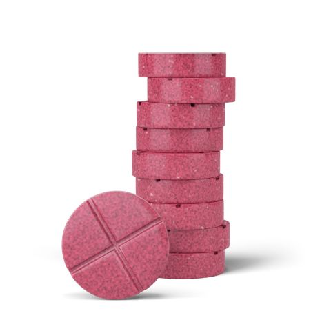 500mg - PMS Mood + Bloat - Raspberry Vanilla - Mood Tablets - Thumbnail 1