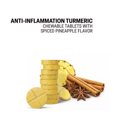 500mg - Anti-Inflammation Turmeric - Mood Tablets - Thumbnail 4