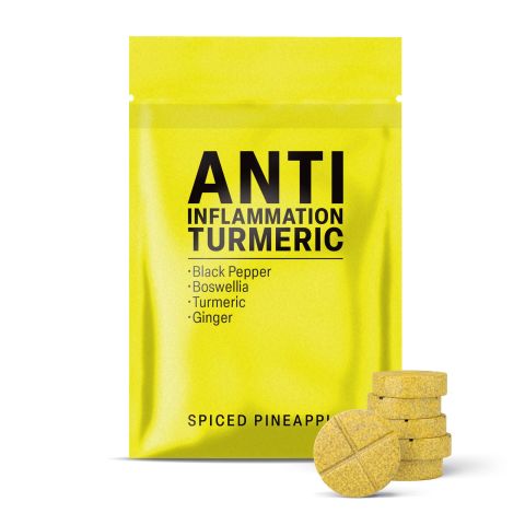 500mg - Anti-Inflammation Turmeric - Spiced Pineapple - Mood Tablets - Thumbnail 2
