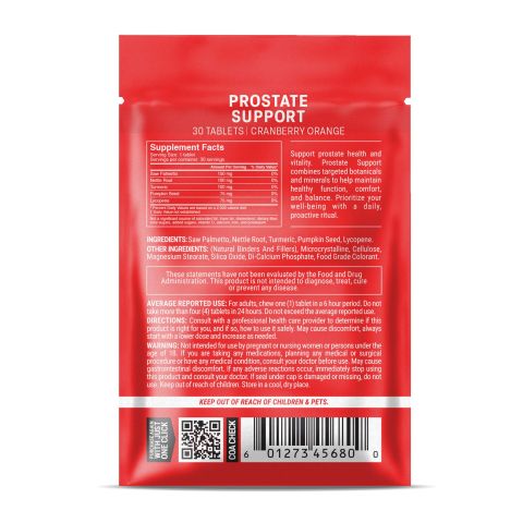 500mg - Prostate Support - Cranberry Orange - Mood Tablets - Thumbnail 8
