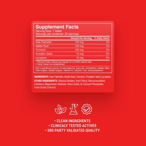 500mg - Prostate Support - Cranberry Orange - Mood Tablets - Thumbnail 9