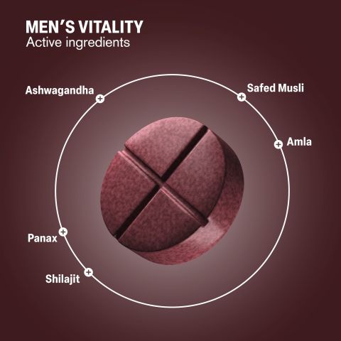 500mg - Men's Vitality - Mood Tablets - Thumbnail 5
