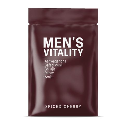 500mg - Men's Vitality - Spiced Cherry - Mood Tablets - Thumbnail 3