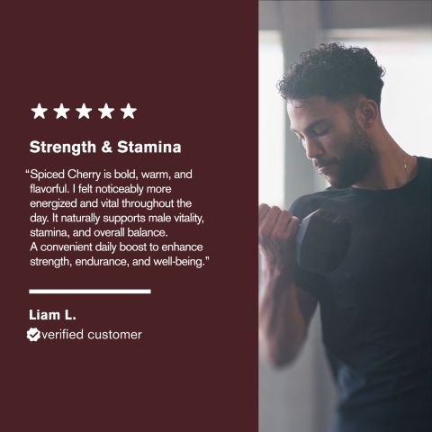 500mg - Men's Vitality - Spiced Cherry - Mood Tablets - Thumbnail 7