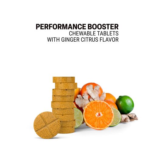 500mg - Performance Booster - Ginger Citrus - Mood Tablets - Thumbnail 4