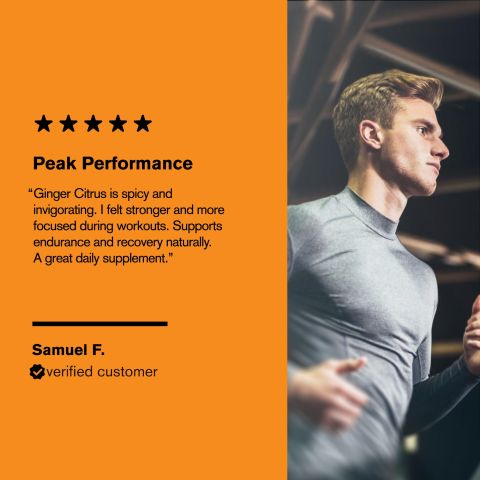 500mg - Performance Booster - Ginger Citrus - Mood Tablets - Thumbnail 7