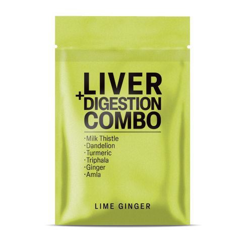 500mg - Liver + Digestion Combo - Lime Ginger - Mood Tablets - Thumbnail 3
