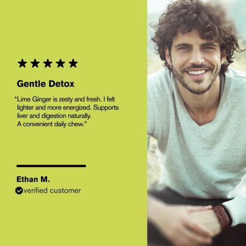 500mg - Liver + Digestion Combo - Lime Ginger - Mood Tablets - Thumbnail 7